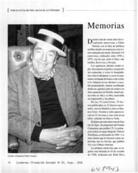 Memorias imposibles de corregir  [artículo] Roberto Silva Bijit