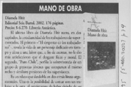 Mano de obra Mano de obra