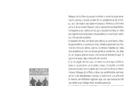 El peligro totalitario  [artículo] G. S. E.