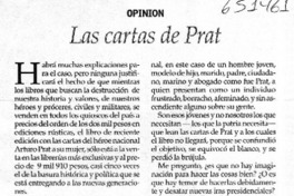Las cartas de Prat  [artículo] Raúl Hermosilla Hanne