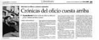 Crónicas de oficio cuesta arriba  [artículo] Gabriel Castro Rodríguez