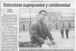 Estructuras superpuestas y cotidianeidad  [artículo] M. E. M. B.