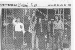 "Eclipset" quema sus últimos cartuchos en "El Conventillo"  [artículo].