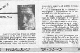 La niña Lucila escribe cuentos  [artículo] Luis Vargas Saavedra.