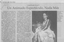 Un animado espectáculo, nada más