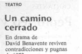 Un camino cerrado