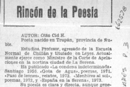 Rincón de la poesía.  [artículo]