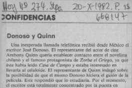 Donoso y Quinn.  [artículo]