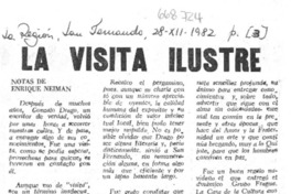 La visita ilustre La visita ilustre