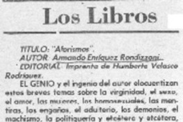 Aforismos