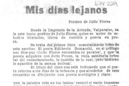 Mis días lejanos Mis días lejanos