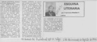 Esquina literaria