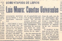 Luis Moore, Cuentos universales Luis Moore, Cuentos universales