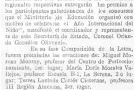 Nuevo galardón para Miguel Moreno Monroy. Nuevo galardón para Miguel Moreno Monroy.