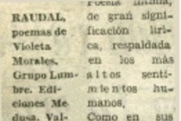 Raudal Raudal