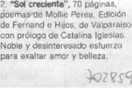Sol creciente Sol creciente