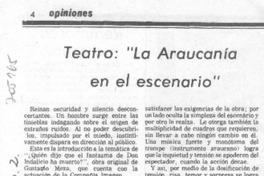 Teatro: "la araucaria en el escenario" Teatro: "la araucaria en el escenario"