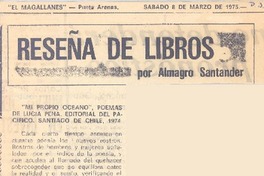 Mi propio océano"