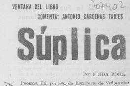 Súplica