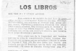Ese verano y otros ayeres Ese verano y otros ayeres