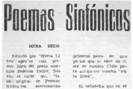 Poemas sinfónicos Poemas sinfónicos
