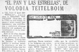 "El pan y las estrellas" "El pan y las estrellas"