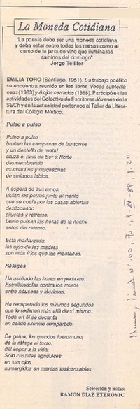 La moneda cotidiana