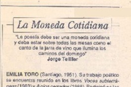 La moneda cotidiana