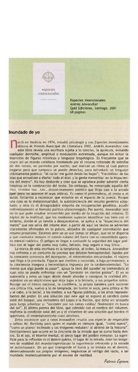 Inundado de yo Inundado de yo