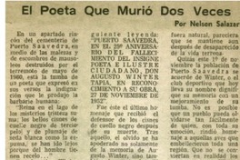 El poeta que murió dos veces El poeta que murió dos veces