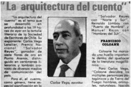 La arquitectura del cuento". La arquitectura del cuento".