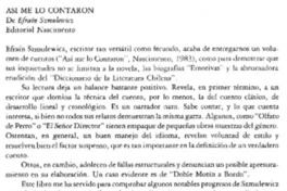 De la mano del tiempo