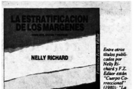 Publican ensayo de arte por Nelly Richard. Publican ensayo de arte por Nelly Richard.