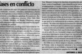 Clases en conflicto Clases en conflicto