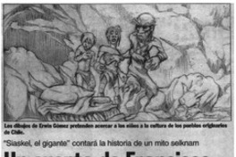 Un cuento de Francisco Coloane se filma en 3D Un cuento de Francisco Coloane se filma en 3D