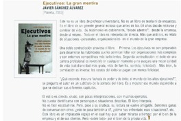 Ejecutivos : La gran mentira