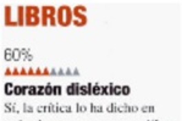 Corazón disléxico Corazón disléxico