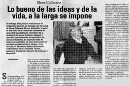 Lo bueno de las ideas y de la vida, a la larga se impone Lo bueno de las ideas y de la vida, a la larga se impone
