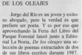 De los oleajes. De los oleajes.