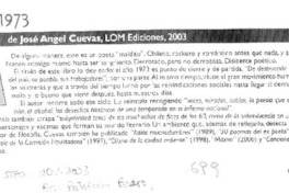 José Angel Cuevas José Angel Cuevas