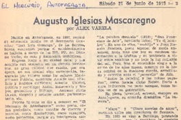 Augusto Iglesias Mascaregno Augusto Iglesias Mascaregno