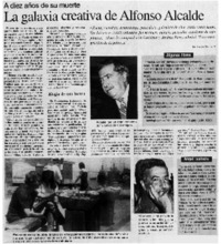 La galaxia creativa de Alfonso Alcalde La galaxia creativa de Alfonso Alcalde