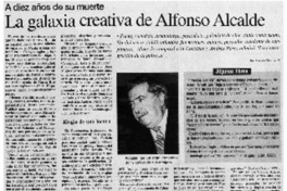 La galaxia creativa de Alfonso Alcalde La galaxia creativa de Alfonso Alcalde