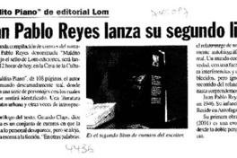 Juan Pablo Reyes lanza su segundo libro Juan Pablo Reyes lanza su segundo libro
