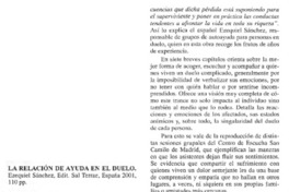 La relación de ayuda en el duelo La relación de ayuda en el duelo