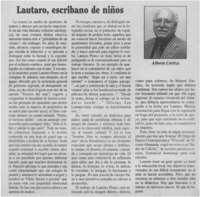 Lautaro, escribano de niños