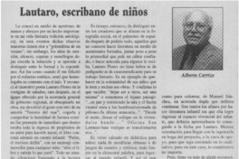 Lautaro, escribano de niños