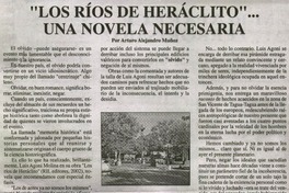Los ríos de heráclito"... Los ríos de heráclito"...