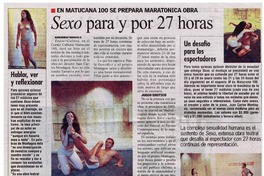 Sexo para y por 27 horas Sexo para y por 27 horas