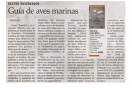 Guía de aves marinas Guía de aves marinas